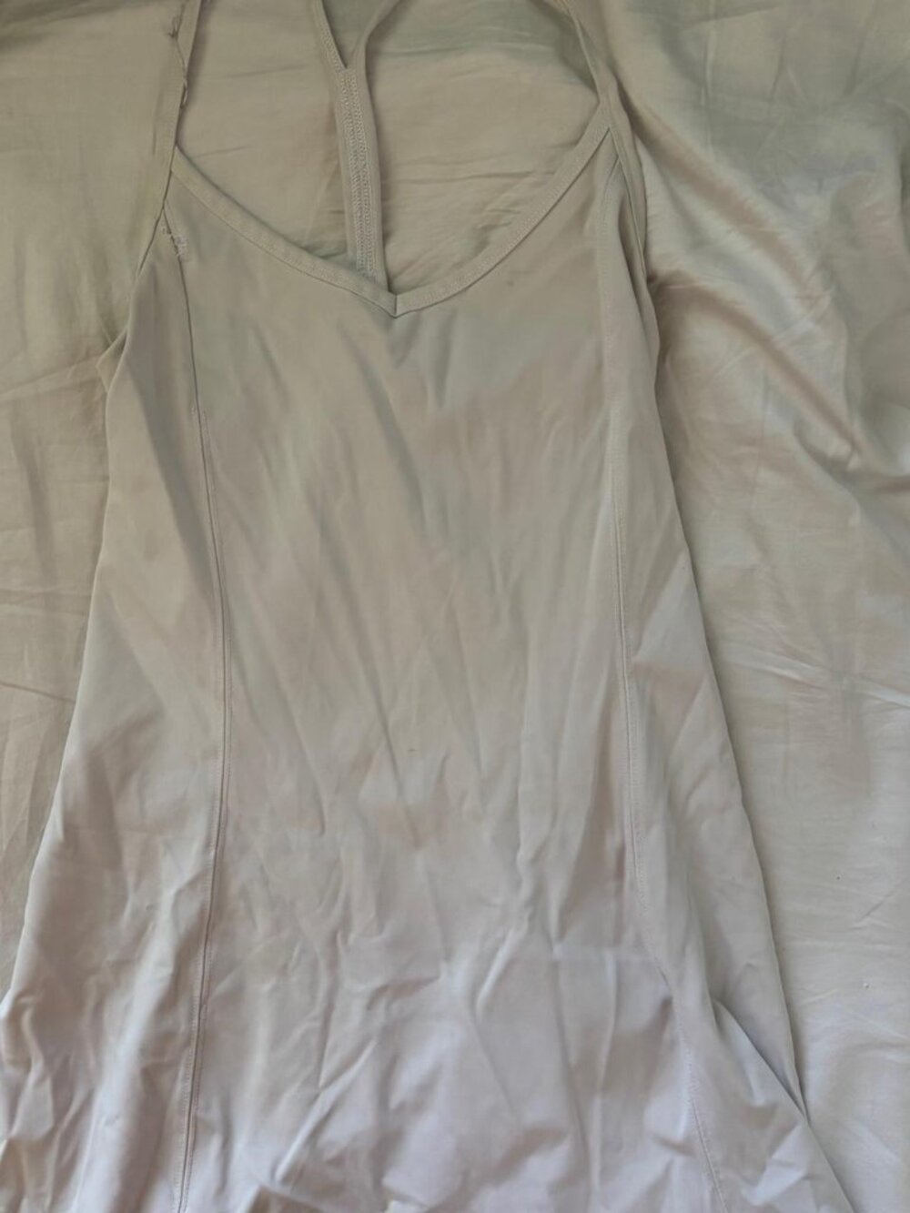 Aritzia White Tennis Halter Dress Size S